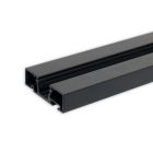 Profilé pour rideaux Curtain10 ONE, noir RAL9005, 200cm