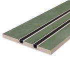 Plaster 10 Double pannello in cartongesso per ambienti umidi 12,5mm, con inserto profilo e cover, 1m