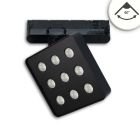 3-PH Track light MATRIX, 20W, 40°, black, 4000K, UGR