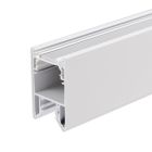 Profilo LED HALON alluminio bianco RAL 9003, 200cm, con striscia di raffreddamento a scatto