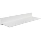 Supporto per scaffale 170 per profili a muro Versa, portata 45 kg, alluminio, bianco, 122 cm