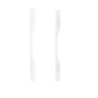 Tappo terminale per profilo a parete Versa ultrapiatto, 2 pezzi, bianco