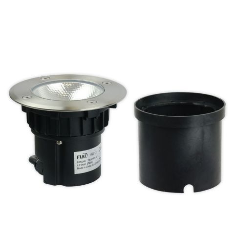 linovum Boru Set di 4 faretti da incasso a pavimento, IP67, con LED linovum Boru Set di 4 faretti da incasso a pavimento, IP67, con LED