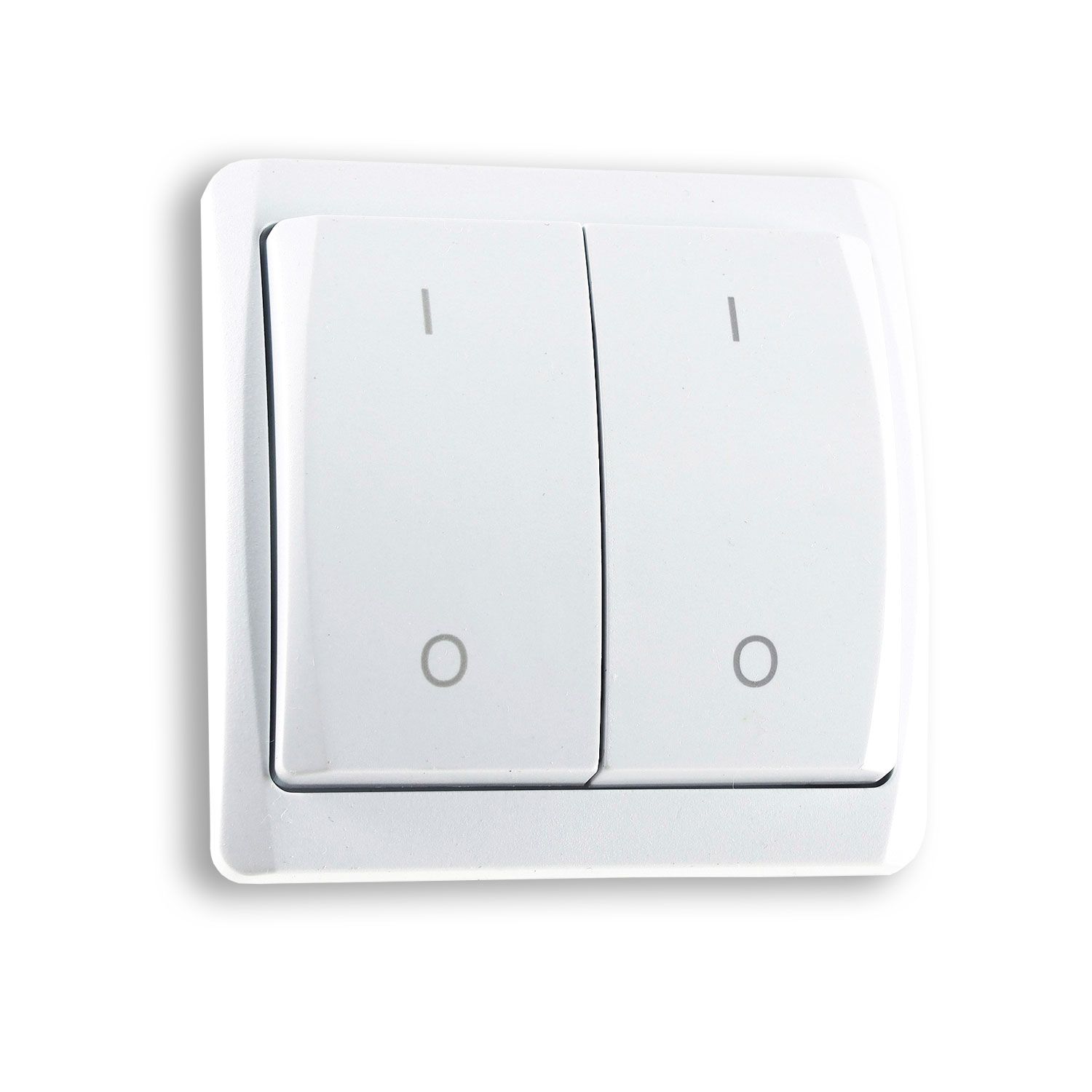 IR-PANEL CONTROL 2-fach Funk-Wandsender, batteriebetrieben (A23 12V enthalten)