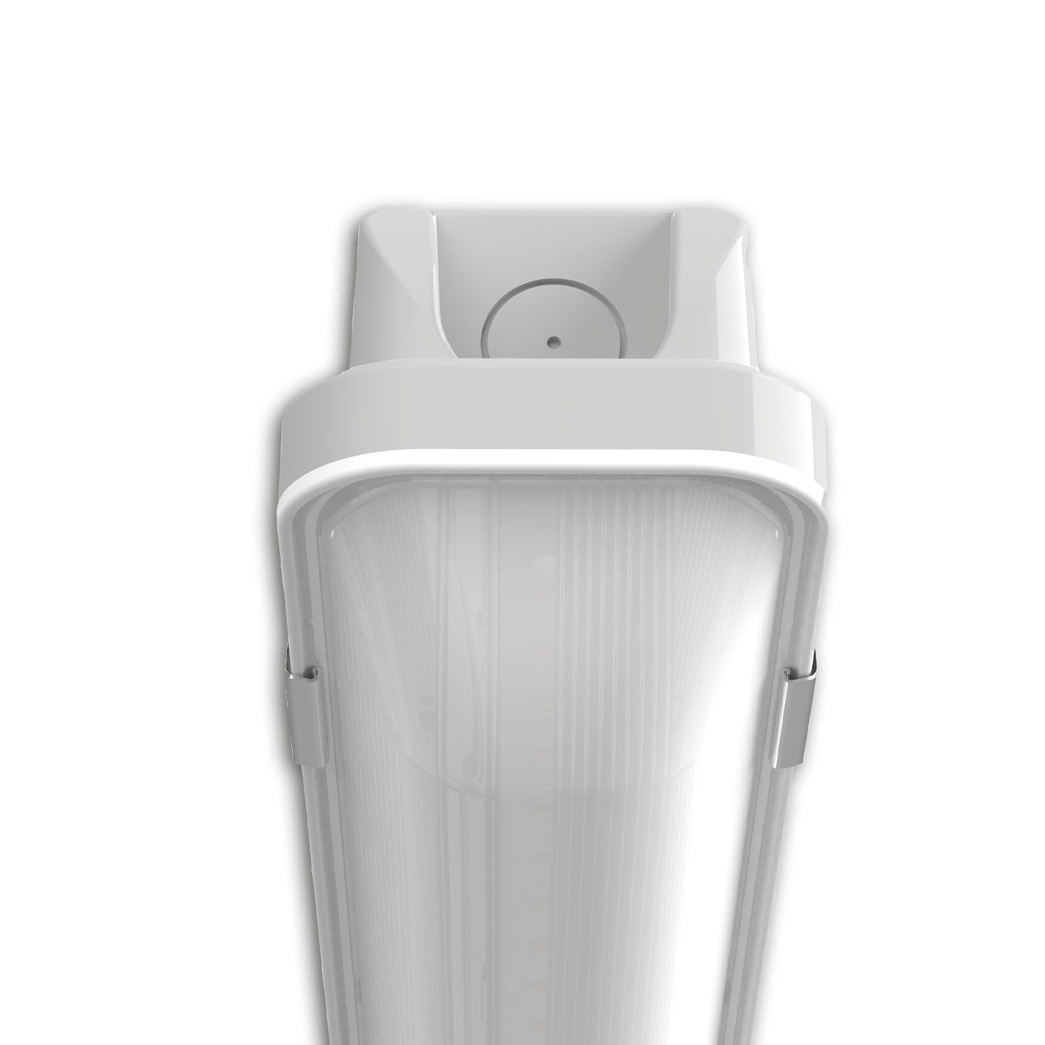 LED Wannenleuchte SL – Detailansicht Federklemme