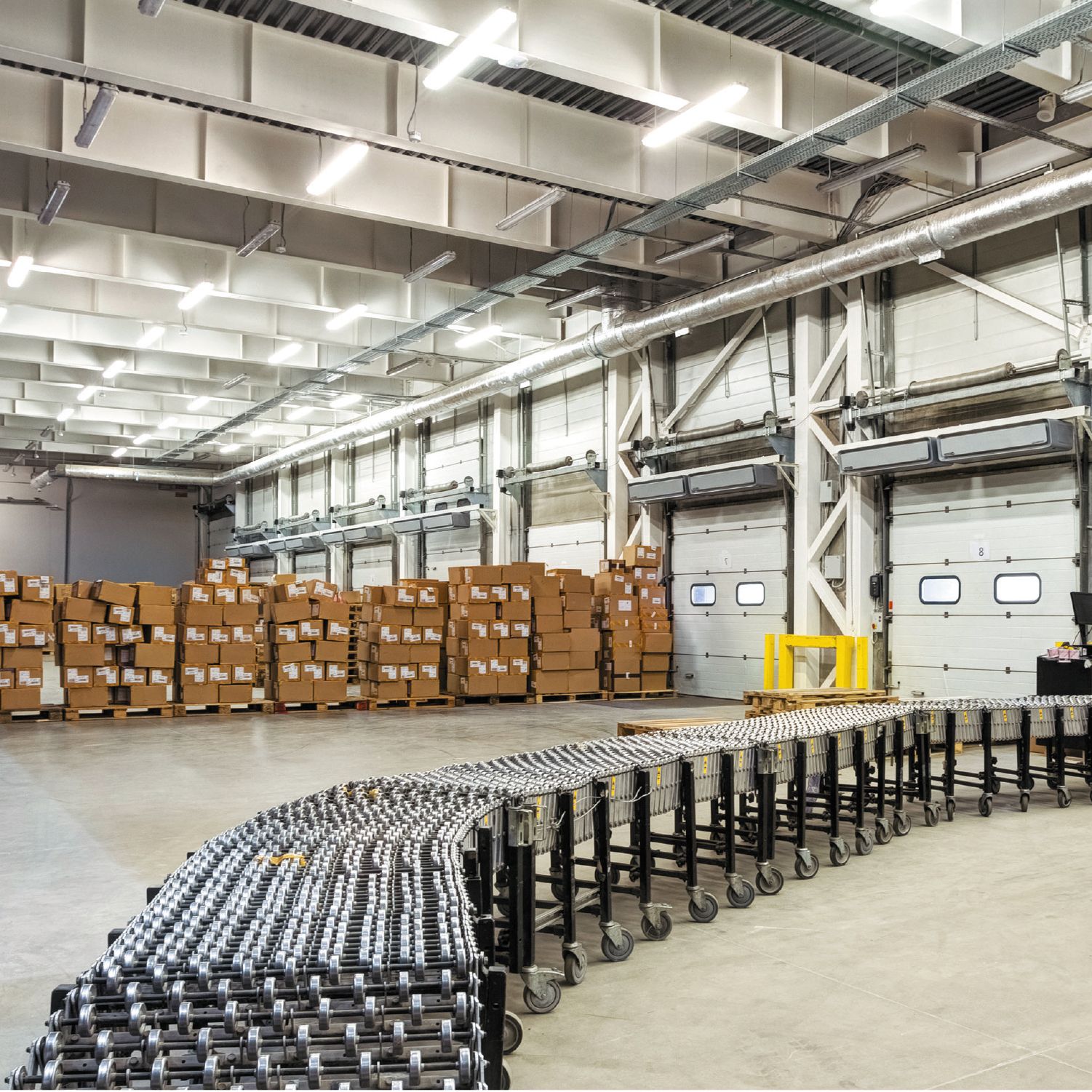 LED Wannenleuchte SL – Anwendung Tiefgarage