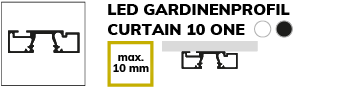 CURTAIN 10 ONE