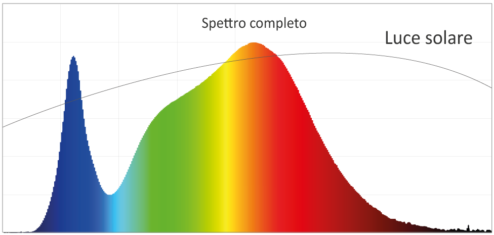 Luce solare_grafica (spettro completo)