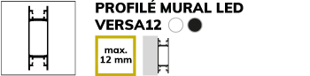 profilés muraux Versa12